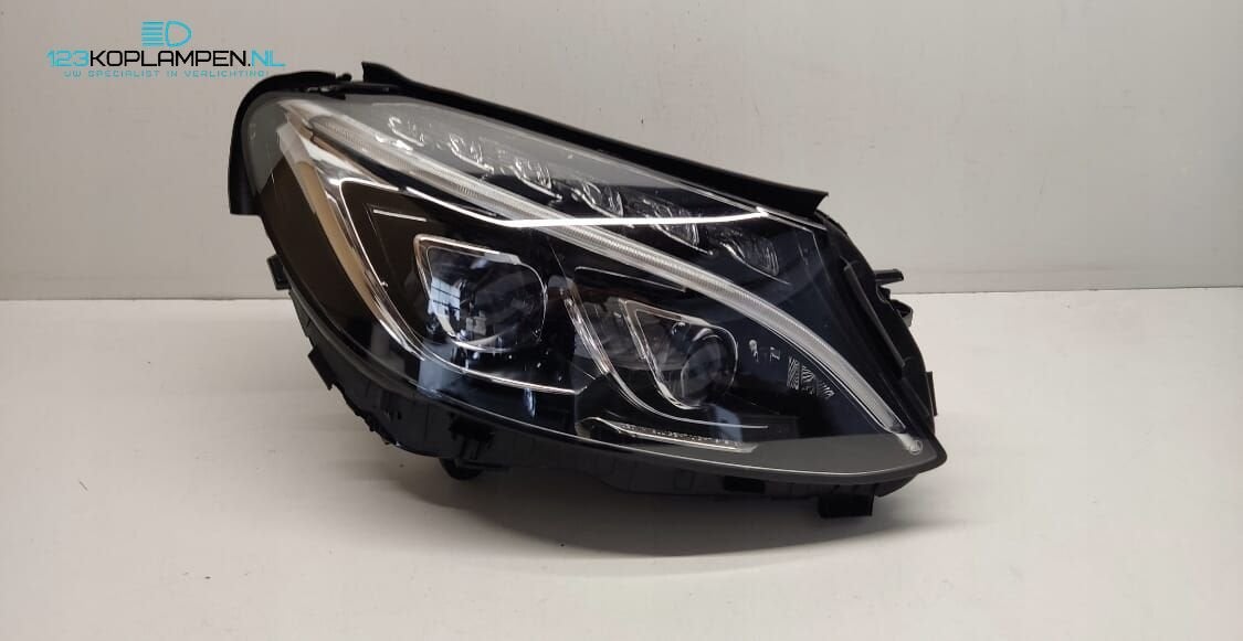 Mercedes C Klasse W205 Full Led ILS Koplamp rechts, Gebruikt, -, Ophalen of Verzenden, -