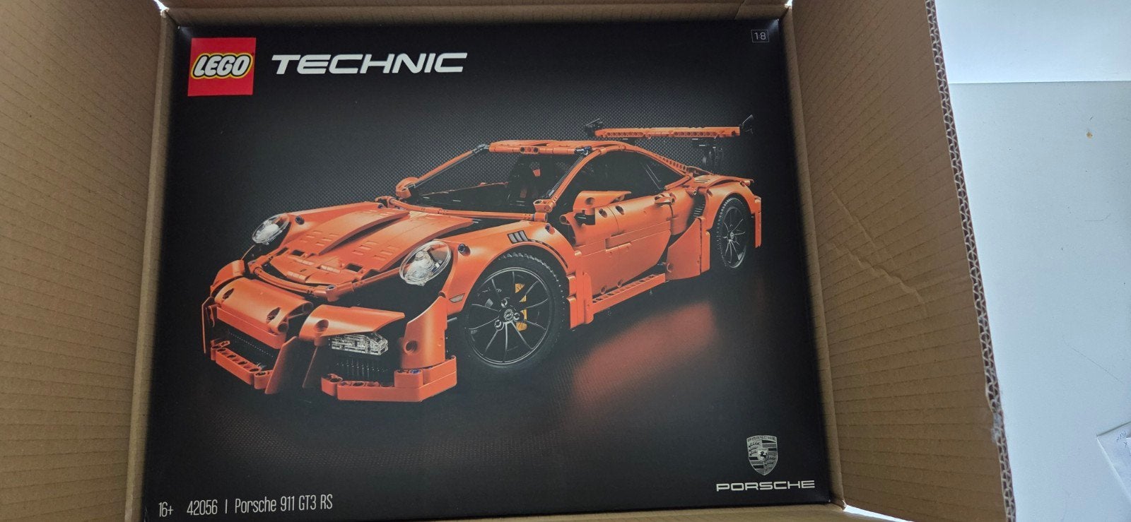 Lego 42056 Porsche 911 GT3 RS NISB, Lego, Nieuw, Ophalen of Verzenden, Technic