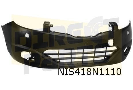 Nissan Qashqai (5/10-) voorbumper (bij koplampsproeiers) (te, -, -, Nieuw, Bumper