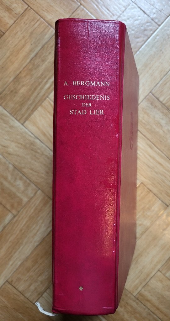 Boek: Geschiedenis der Stad Lier, editie 1973, Zo goed als nieuw, Anton Bergmann, Ophalen, 20e eeuw of later
