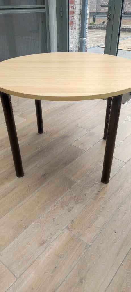 Ronde eettafel + stoelen, Huis en Inrichting, Tafels | Eettafels, Ophalen