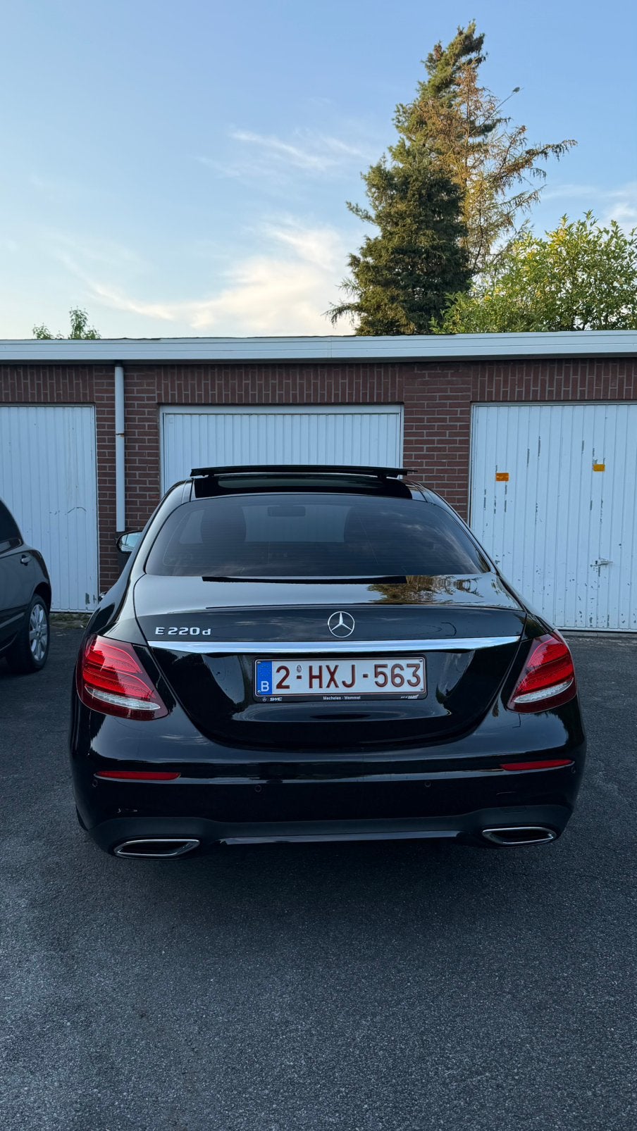 Mercedes E220d Amg – 2019–Pano–110.000km – Zeer nette staat, Autos, Cuir et Alcantara, Achat, Euro 6, Noir