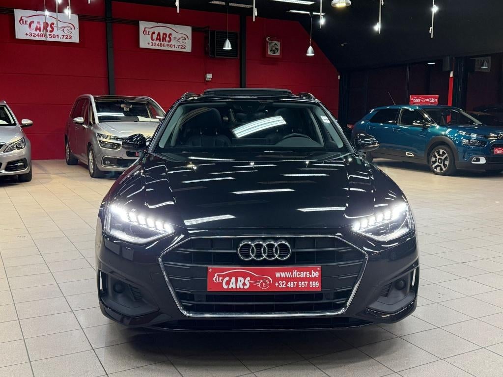 A4 Avant 30 TDi Business Edition S tronic*PANO DAK, Auto's, 4 cilinders, A4, Zwart, Leder