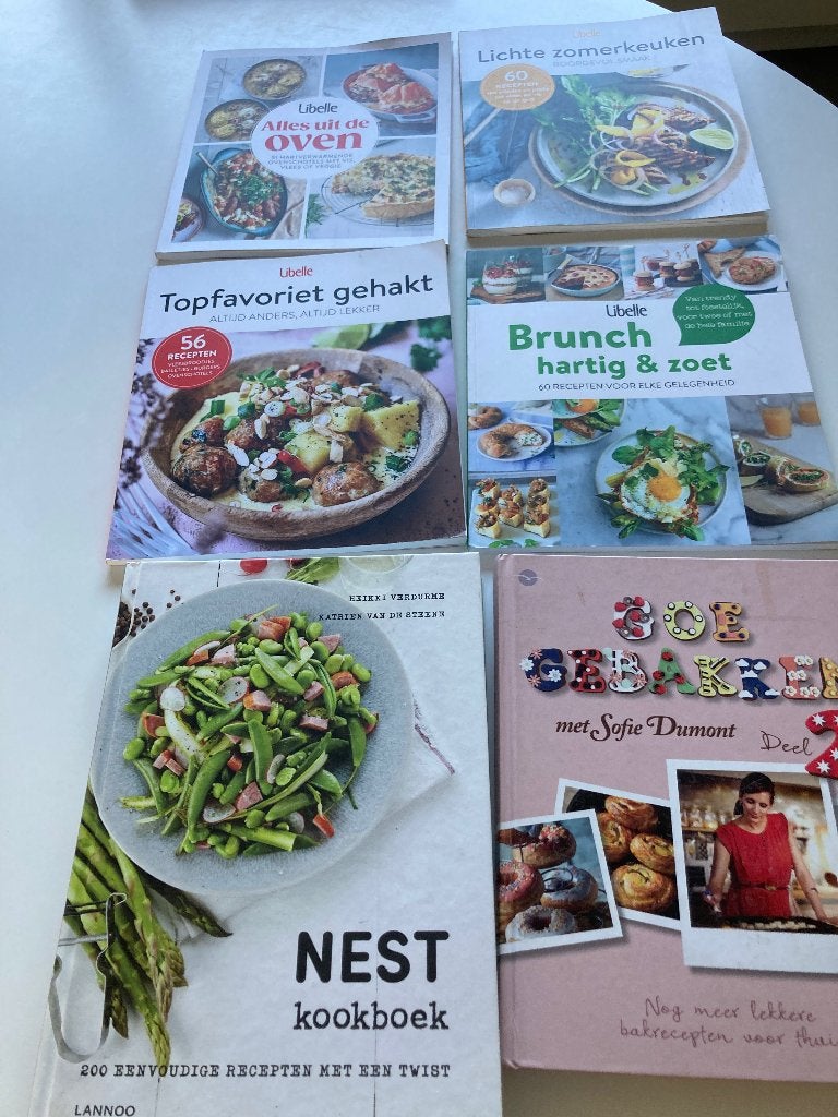 Kookboeken, Enlèvement