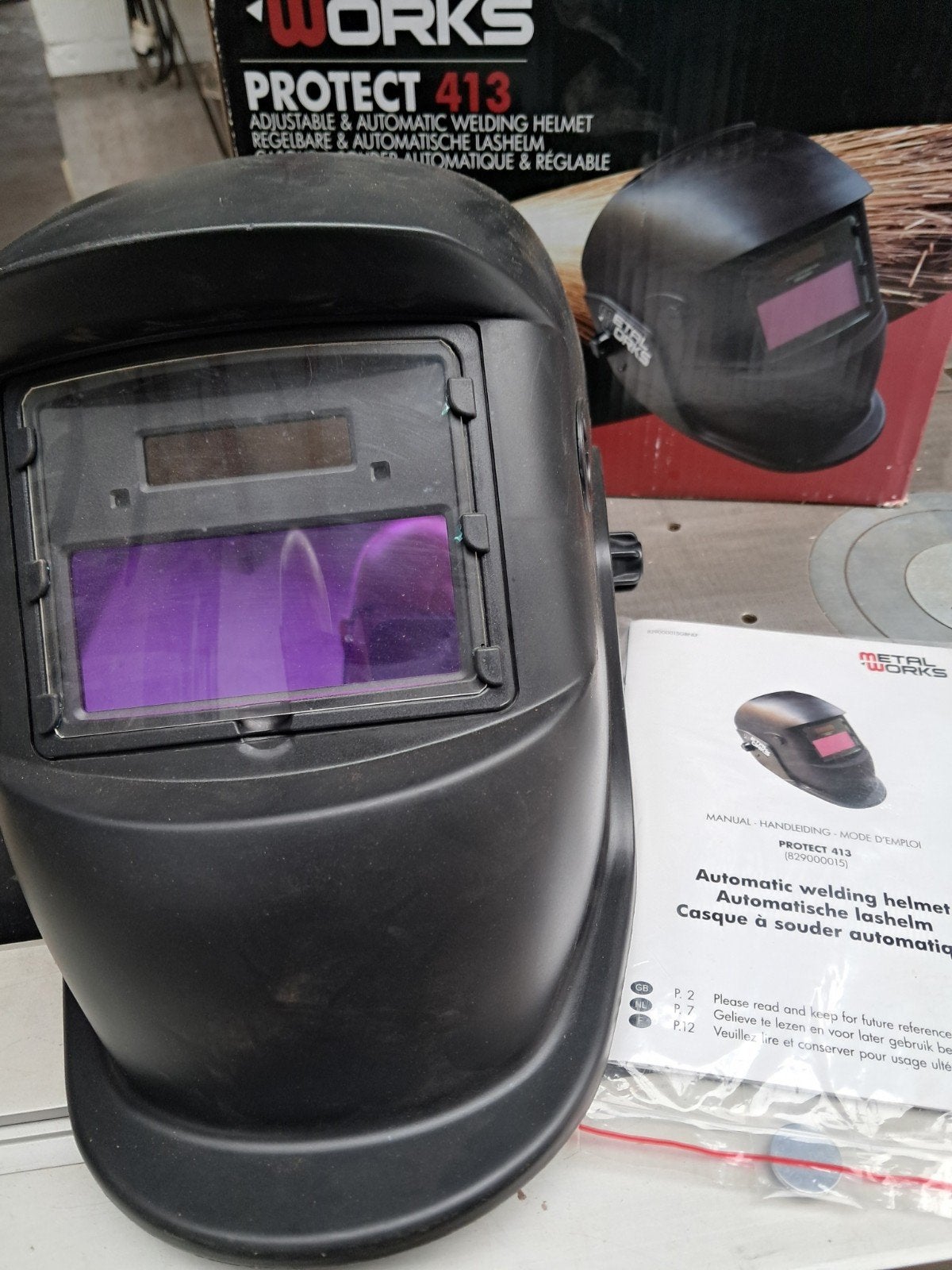 automatische professionele lashelm, Doe-het-zelf en Bouw, Ophalen, Nieuw