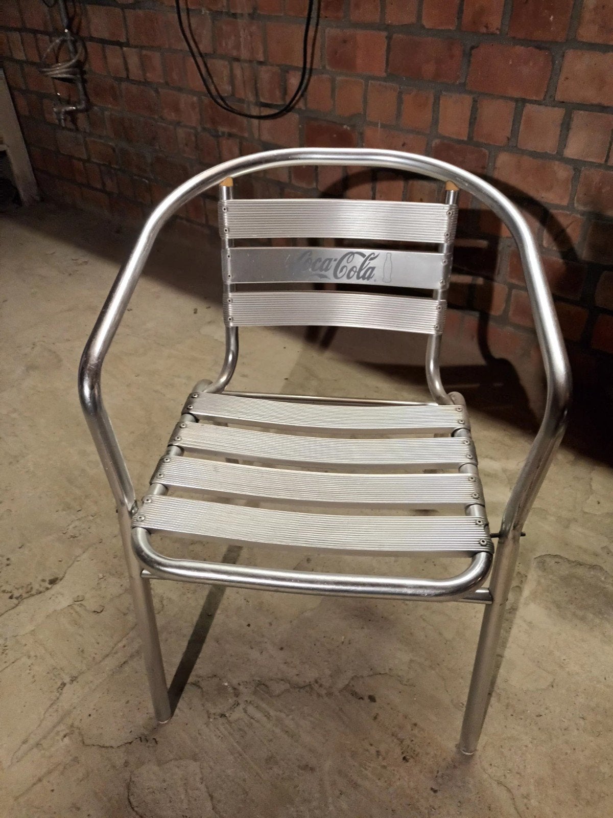 Coca cola vintage terras stoelen, Ophalen
