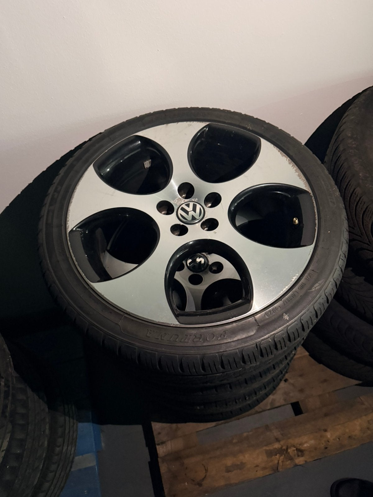 Polo 6 Gti velgen + banden, Enlèvement, Pneu(s)