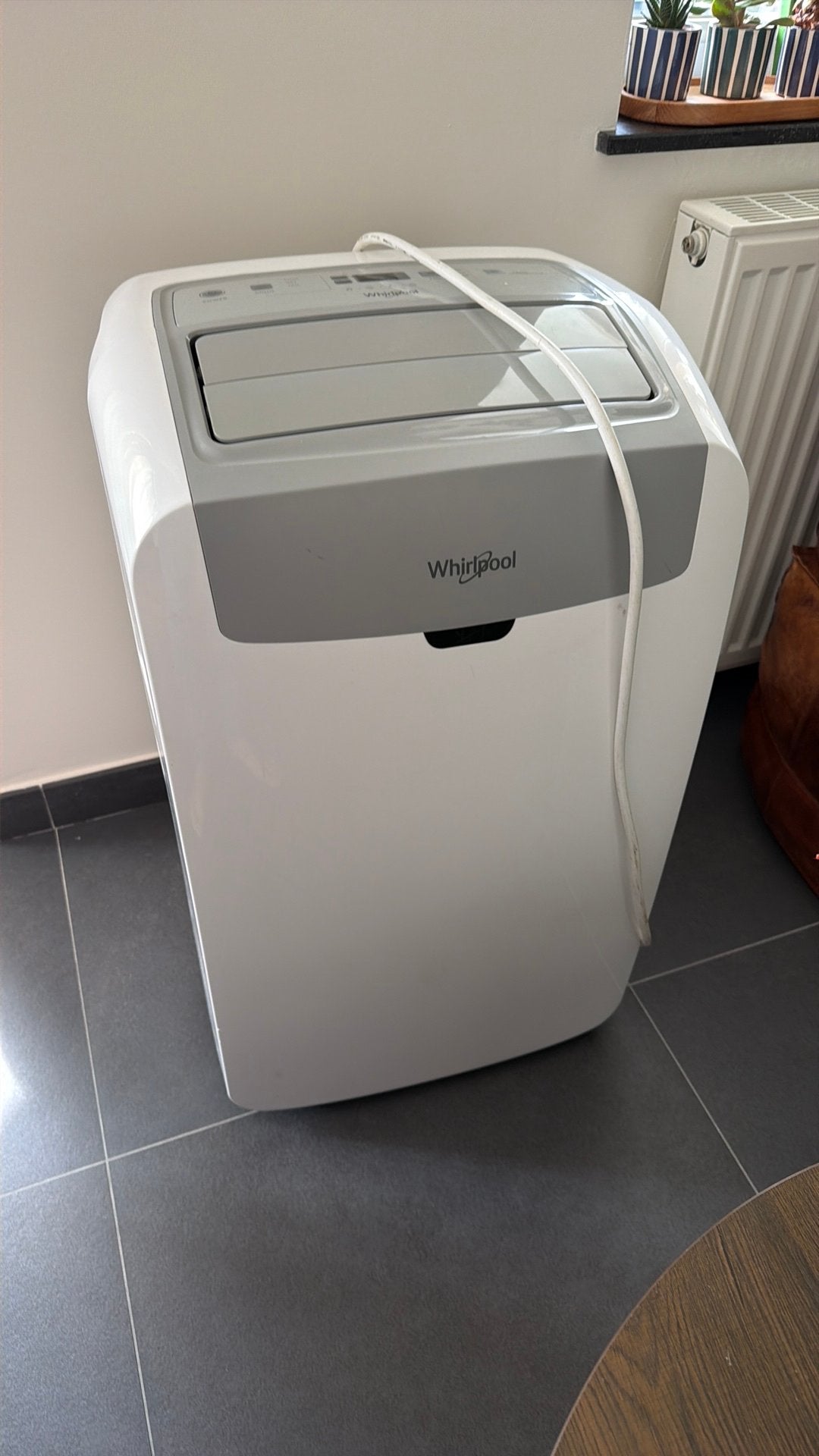 Mobiele airco WHIRPOOL 12000BTU, Electroménager, Climatiseurs, Comme neuf, Climatiseur mobile, Enlèvement
