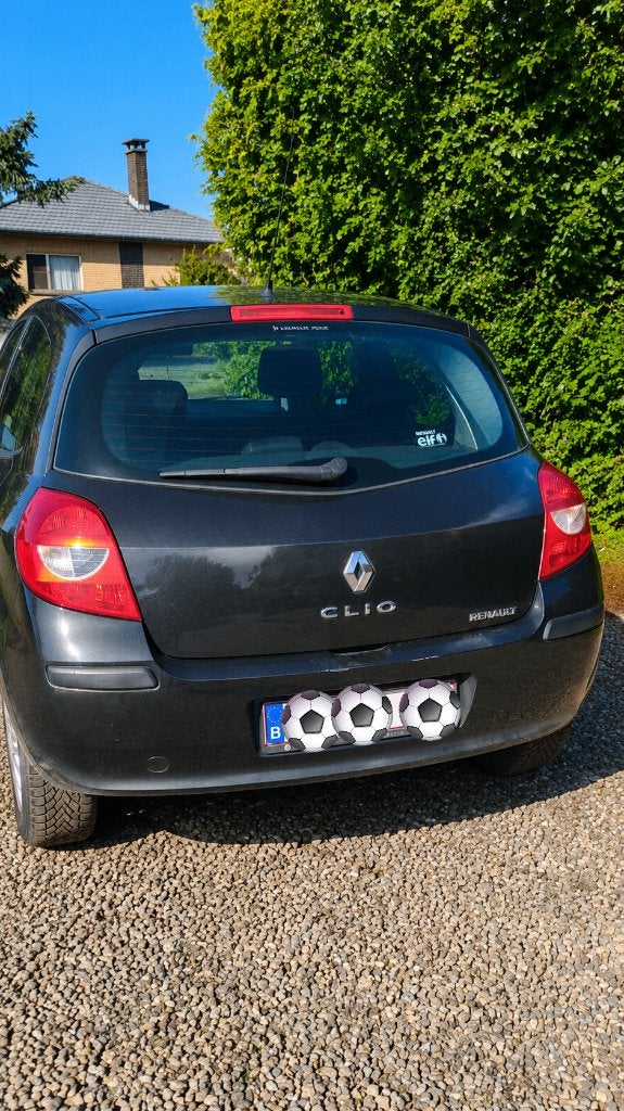 Homologué Renault Clio- Blanco, Autos, Renault, Particulier, Clio, Diesel, Noir
