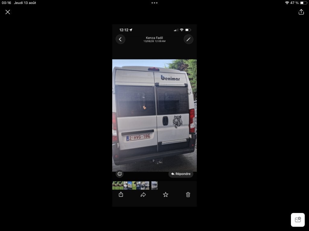 Camping car, Automaat, Buscamper of Camperbus, ESP - Contrôle de stabilité, Fiat