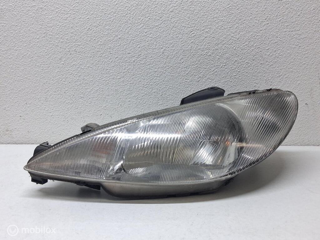 Koplamp links Peugeot 206 1.4 XR ('98-'09) 9660535680, Enlèvement ou Envoi, Utilisé, Peugeot, Peugeot