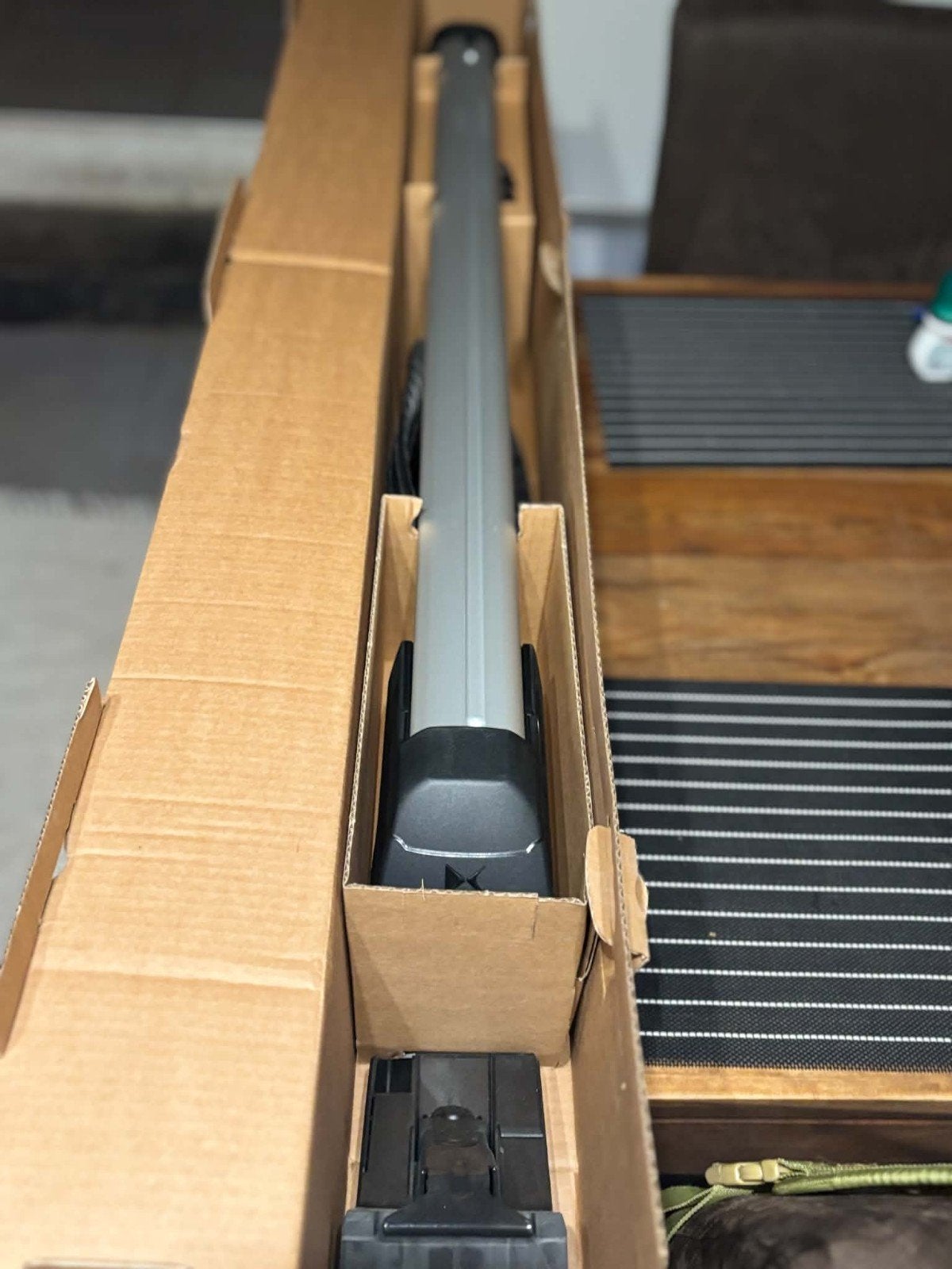 Barre de toit DS7, Enlèvement