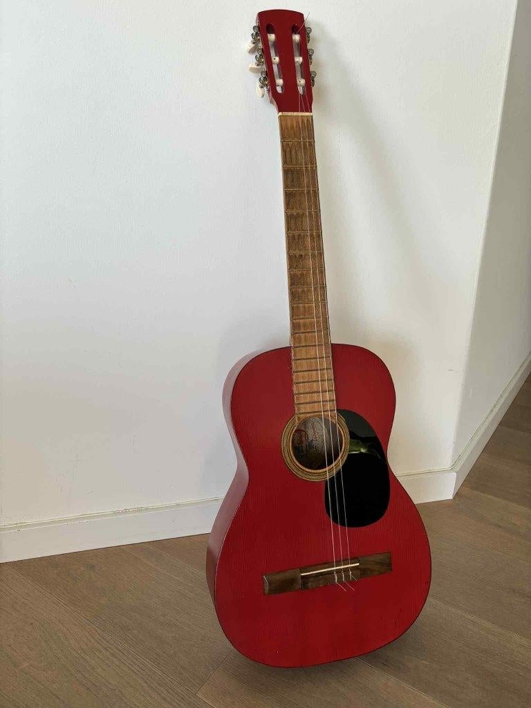 Guitare classique 7/8 espagnole customisée, Musique & Instruments, Enlèvement, Utilisé, Guitare classique ou espagnole