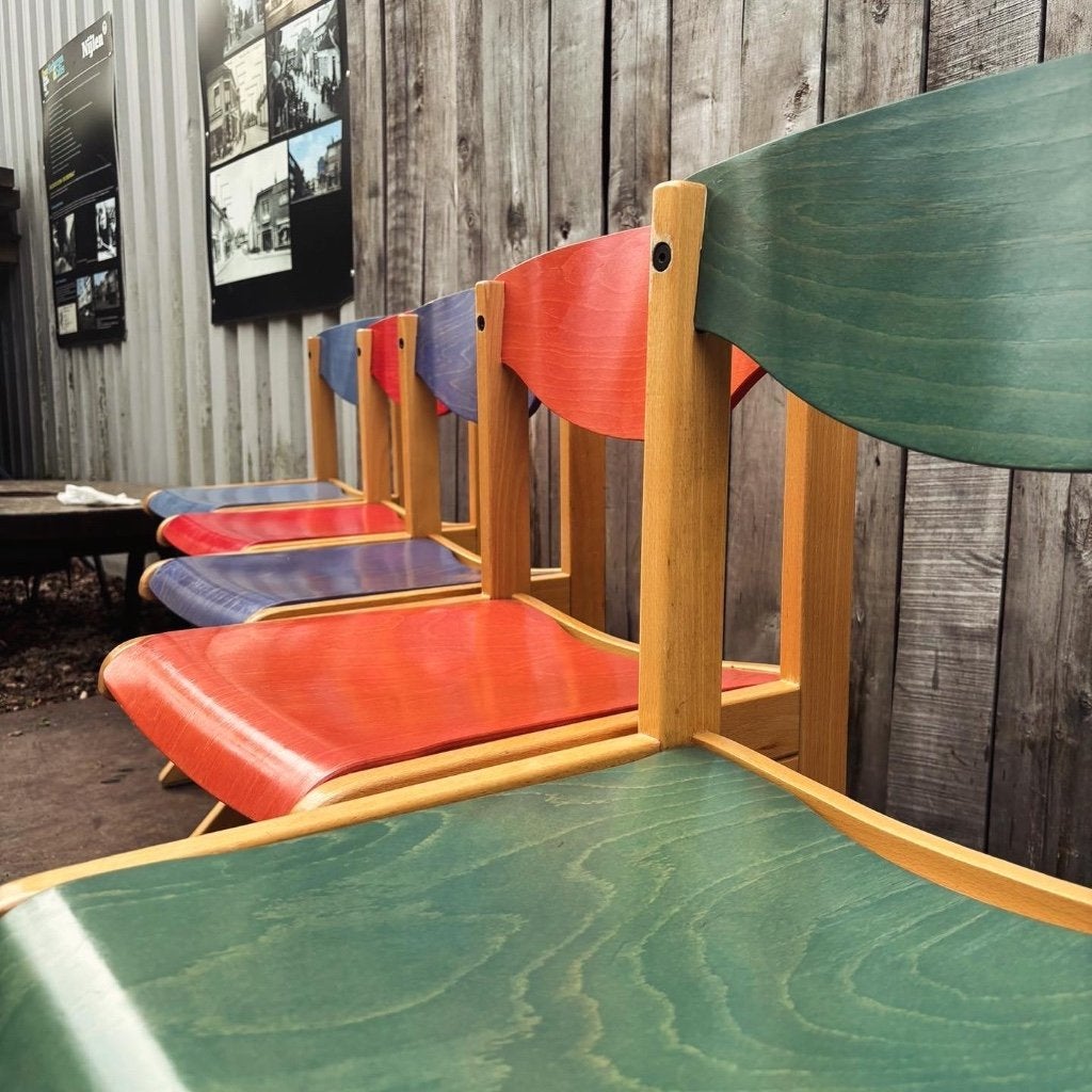 Retro toppers uit de Bauhaus periode (300 op voorraad), Huis en Inrichting, Stoelen, Gebruikt, Overige kleuren, Ophalen of Verzenden