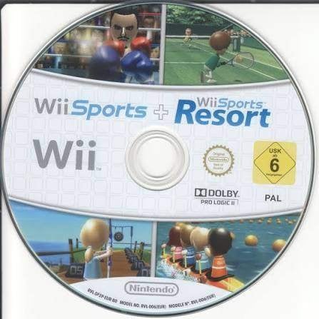 Sports + Sports Resort (enkel de disk), Gebruikt, 2 spelers, Ophalen of Verzenden, Sport