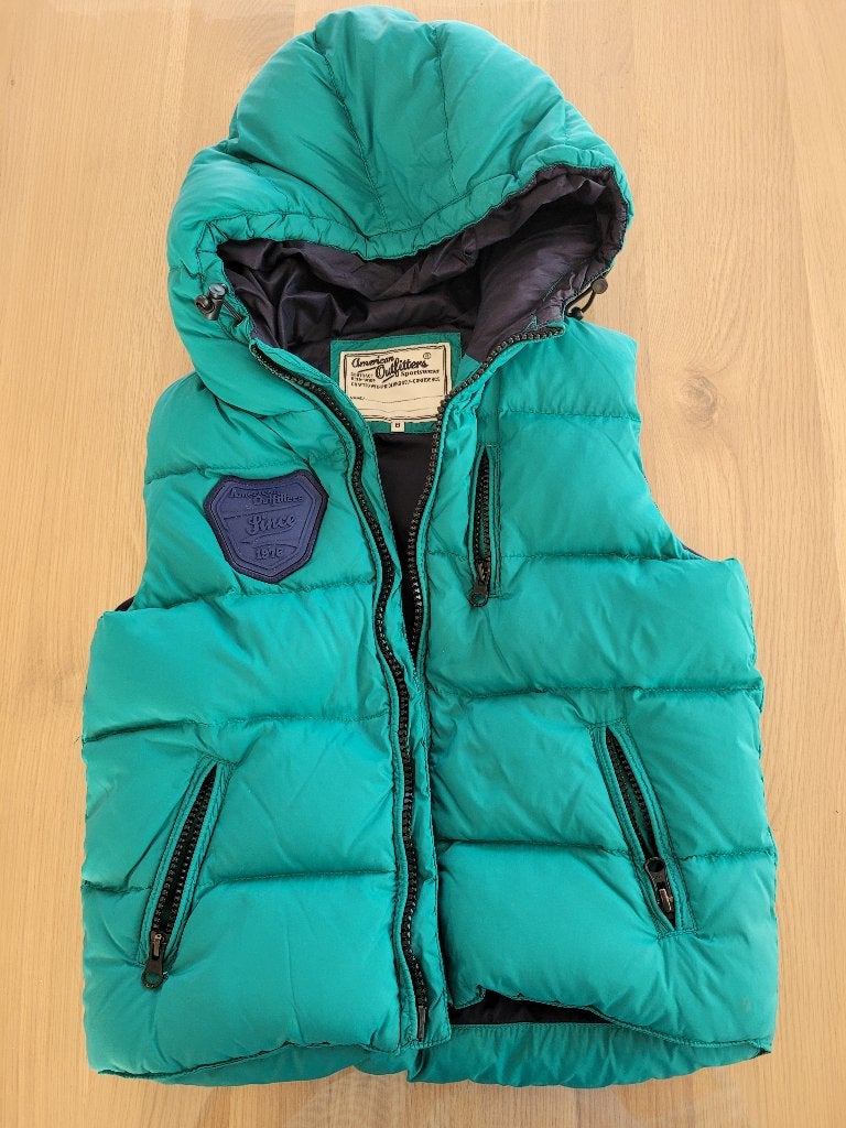 Jas zonder mouwen 8 jaar (American Outfitters), Garçon ou Fille, Enlèvement, Utilisé, Manteau