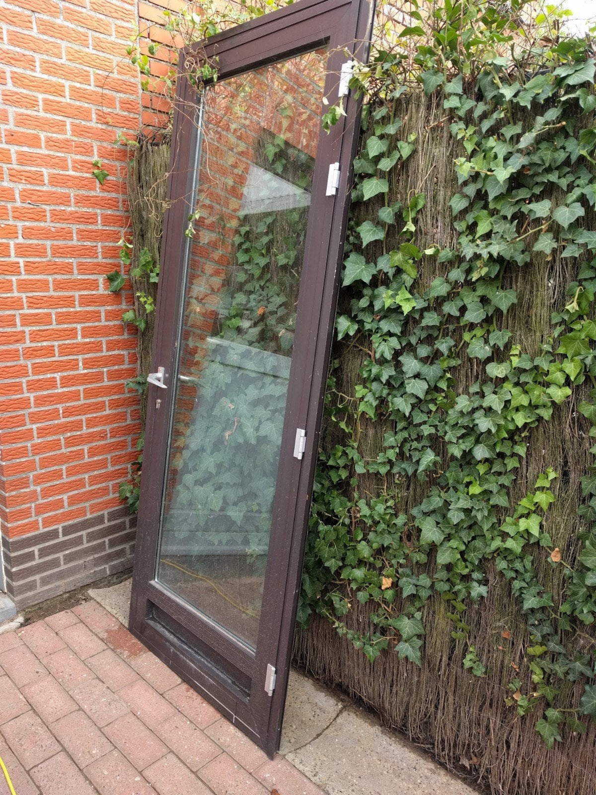 metalen deur, dubbel glas, Enlèvement, Métal, Porte extérieure, 200 à 215 cm