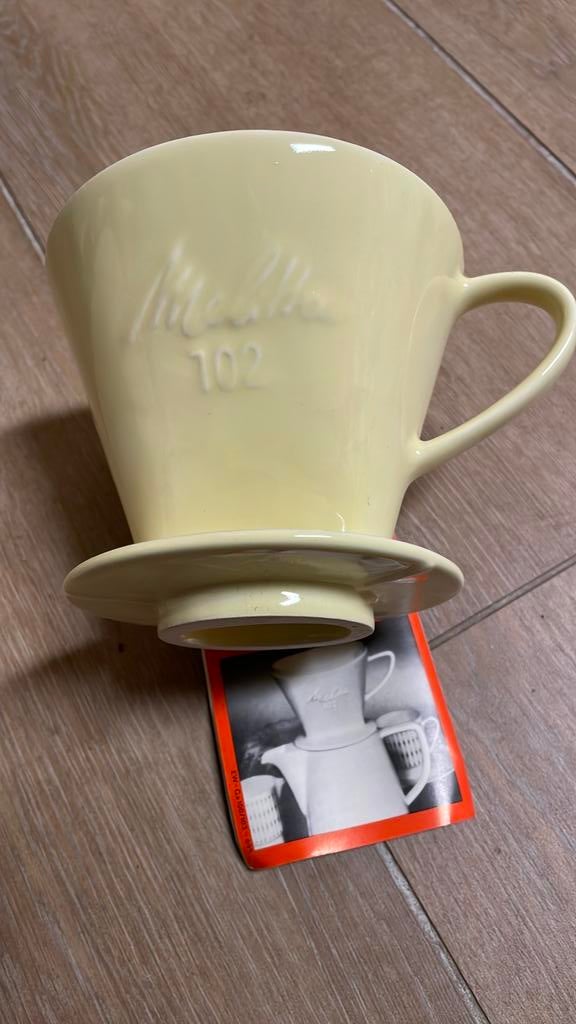 Melitta koffiefilter pastel, Antiek en Kunst, Antiek | Servies los, Ophalen of Verzenden