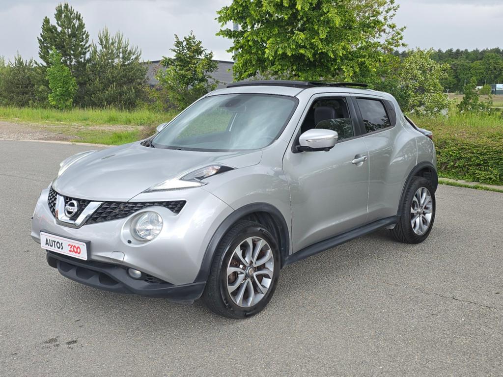 Nissan juke 1.2 benzine 98.000km/airco/open dak/GARANTIE, Auto's, Leder, Bedrijf, Handgeschakeld, 5 deurs