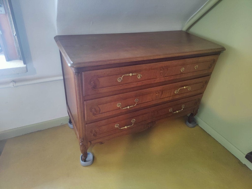 Ladekast, 100 tot 150 cm, Eikenhout, Zo goed als nieuw, 3 of 4 laden