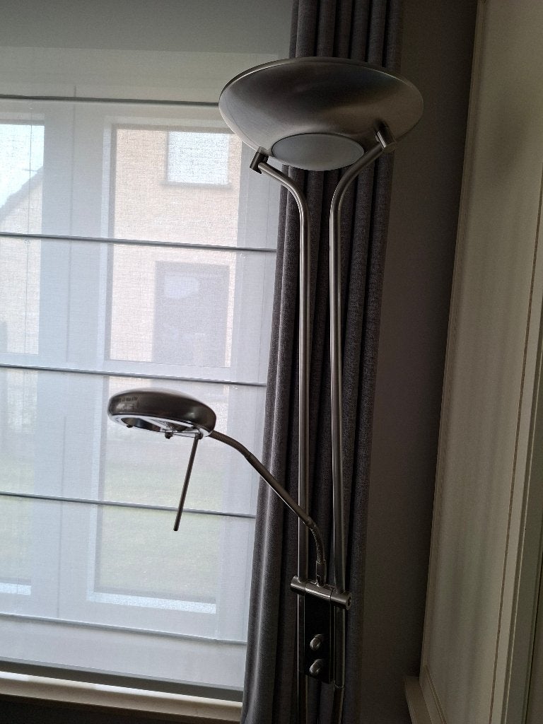 Staanlamp met leeslamp, Ophalen, Gebruikt