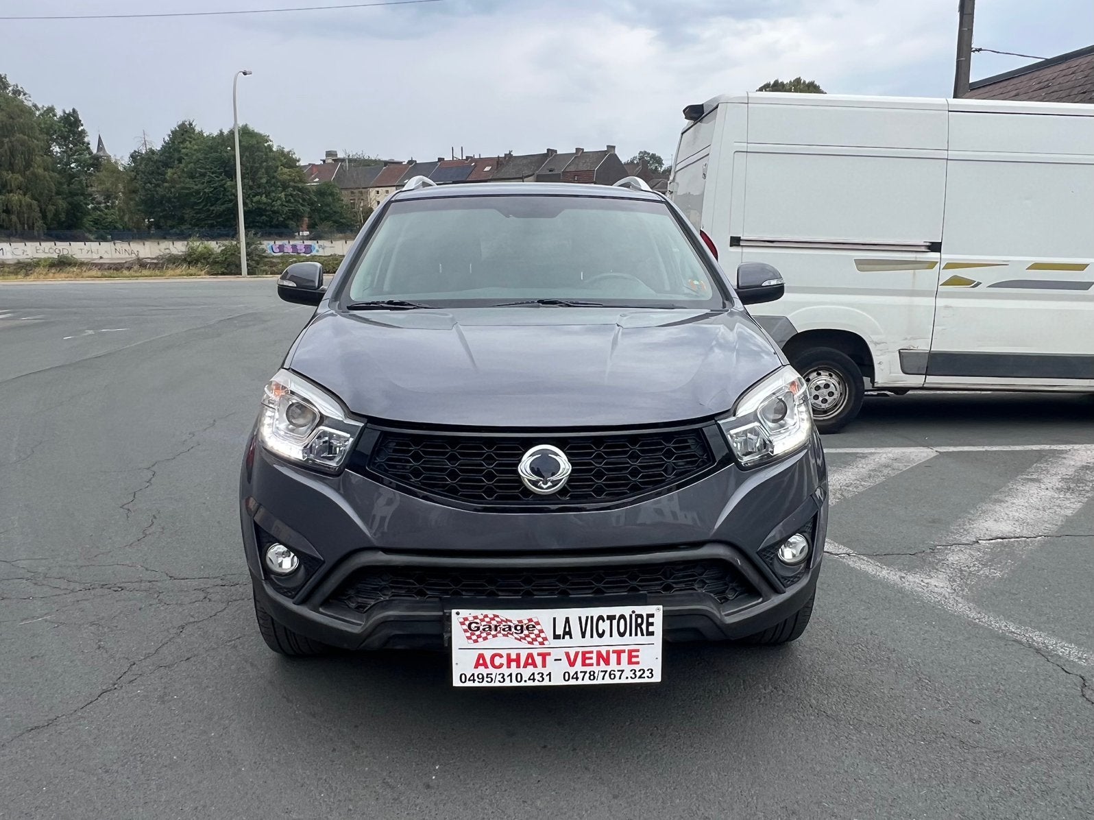 SsangYong Korando 2.2 TDi 2017 année 80000km 0032478767323, Argent ou Gris, 139 g/km, Entreprise, 5 portes