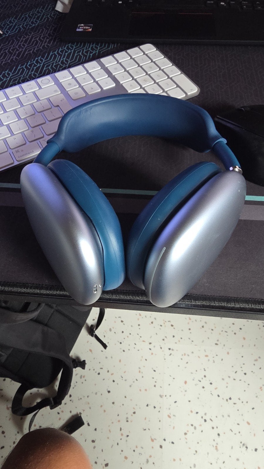 Apple AirPods Max Blauw + Smart Case – Goede staat, Ophalen, Over-ear