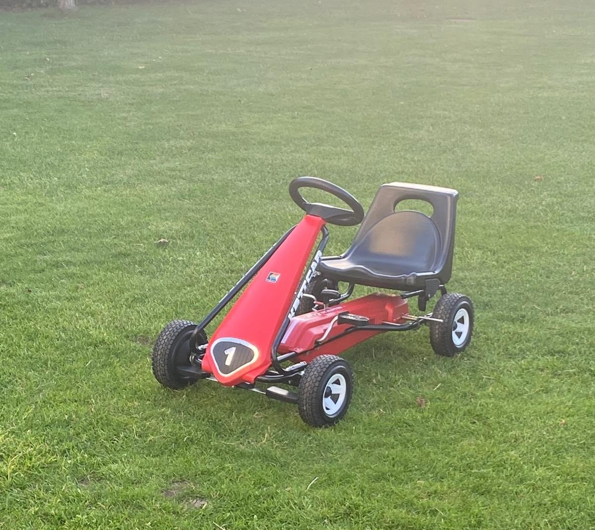 Go-cart met trappers, Ophalen, Zo goed als nieuw