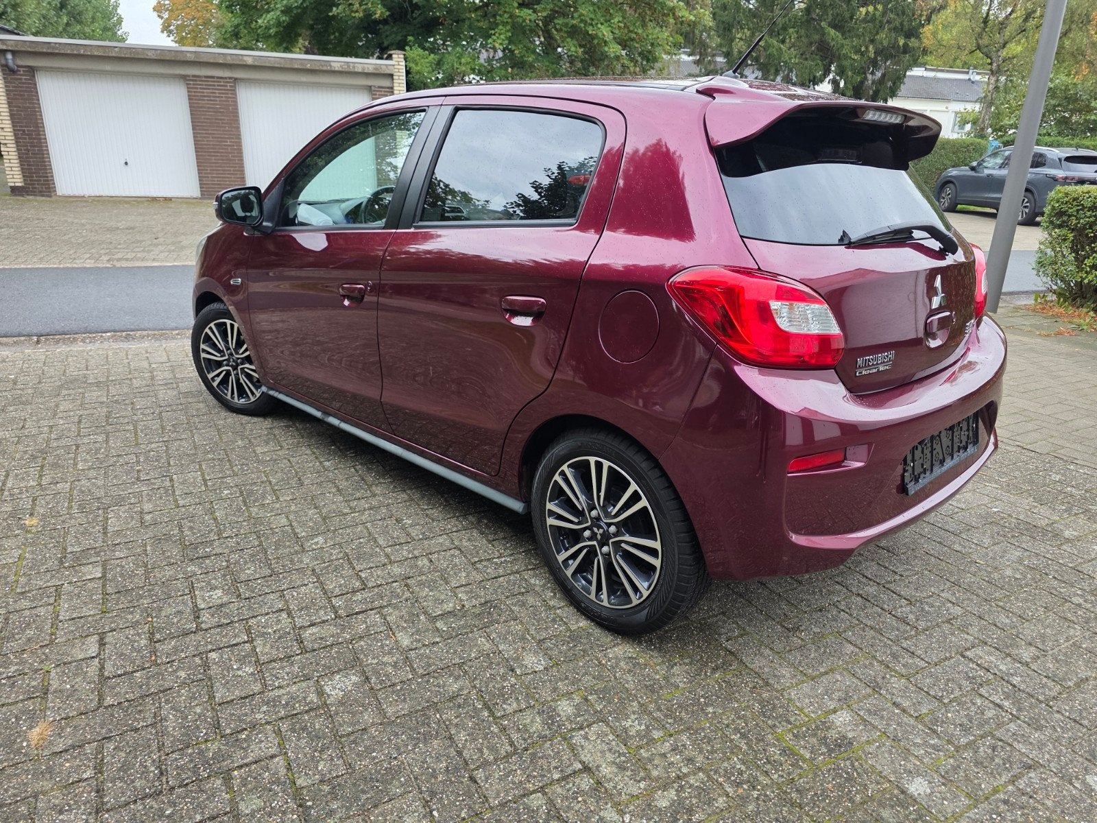 Mitsubishi Space Star 1.2i Benzine 2018 blanco gekeurd, Auto's, Dealer onderhouden, Leder, 5 deurs, Particulier