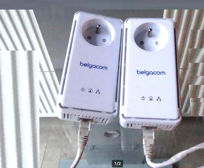 PLC WiFi-adapter Duo-stekker, Computers en Software, WiFi-versterkers, Verzenden