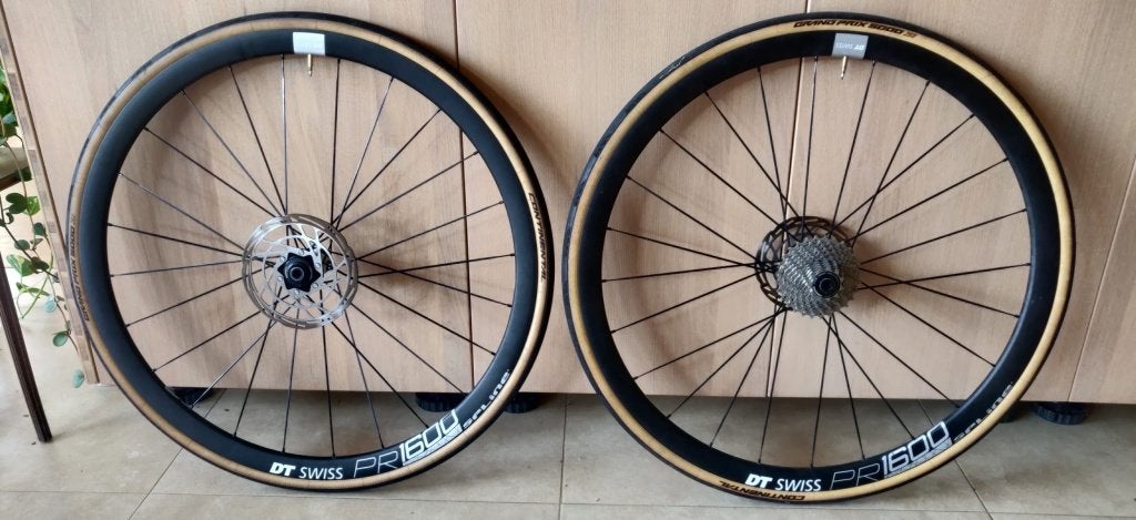 Paire de roues DT Swiss PR 1600, Enlèvement, Comme neuf, Carbone