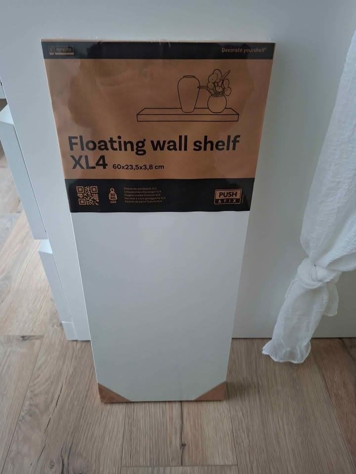 Zwevende wandplank XL4 push-fix, Enlèvement, Neuf