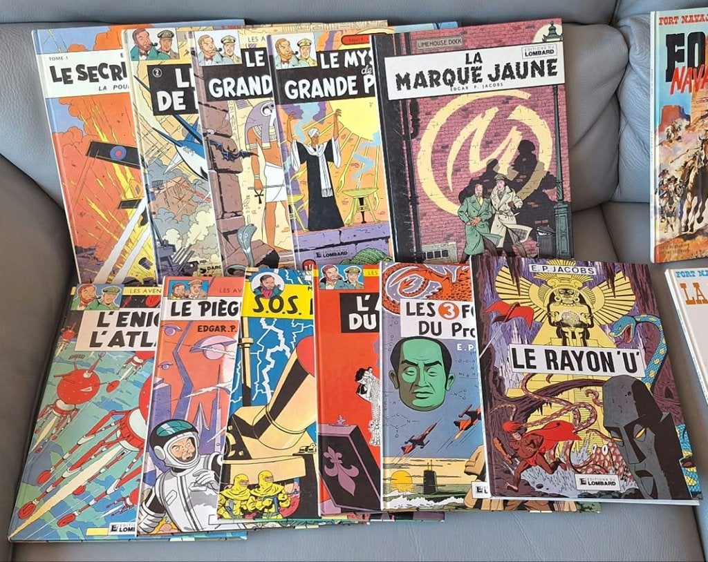 intégrale bd Blake & Mortimer par EP Jacobs, Enlèvement