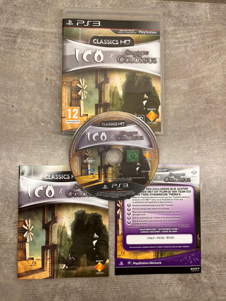ICO & Shadow of the Colossus Classics HD PS3 | Compleet, Games en Spelcomputers, Games | Sony PlayStation 3, Ophalen of Verzenden