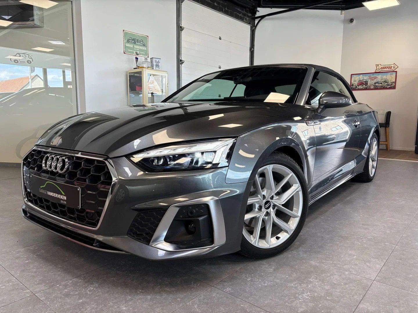 Audi A5 A5 Cabriolet 35 TFSI Business Edition S line S troni, Automaat, Gebruikt, 4 cilinders, Leder
