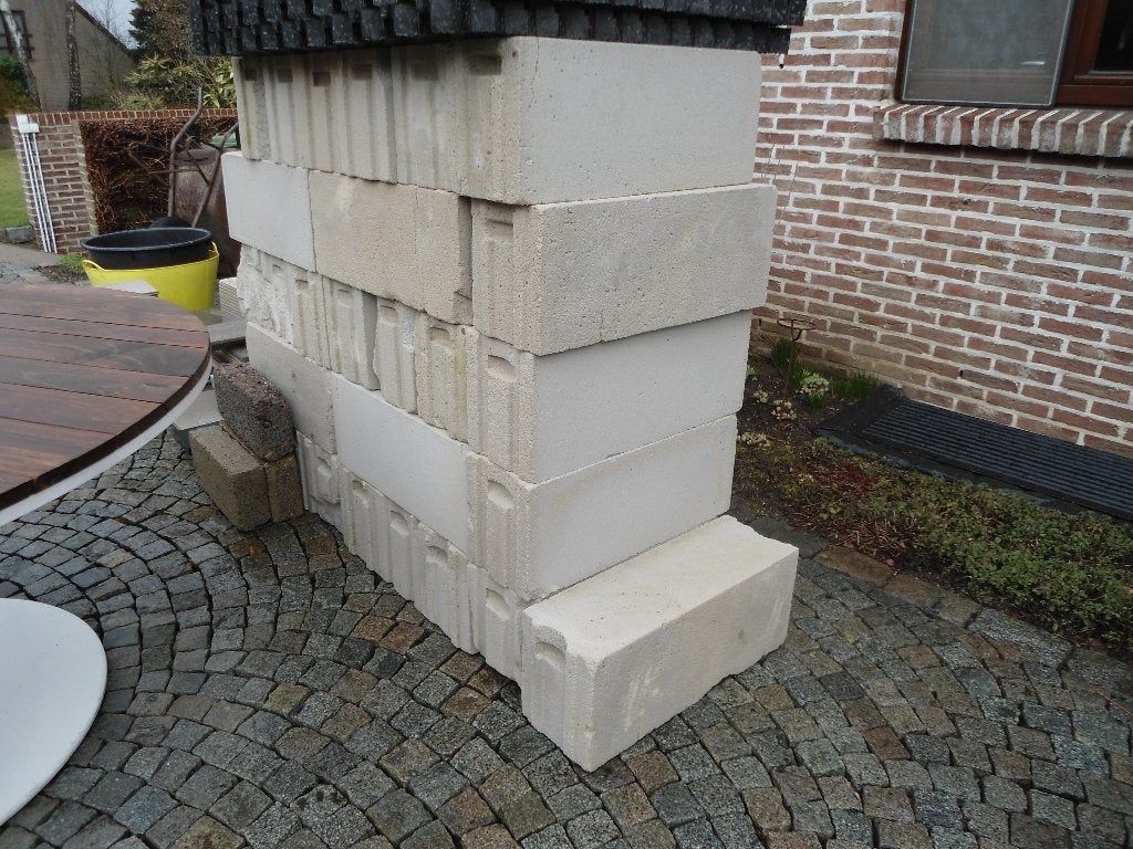 36 ytong blokken 60 cm x 25 cm x 20 cm tand en groef, Ophalen