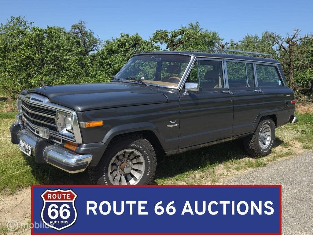 Jeep Grand Wagoneer | 1986 | Route 66 Auctions, Jeep, Achat, Entreprise, Boîte manuelle