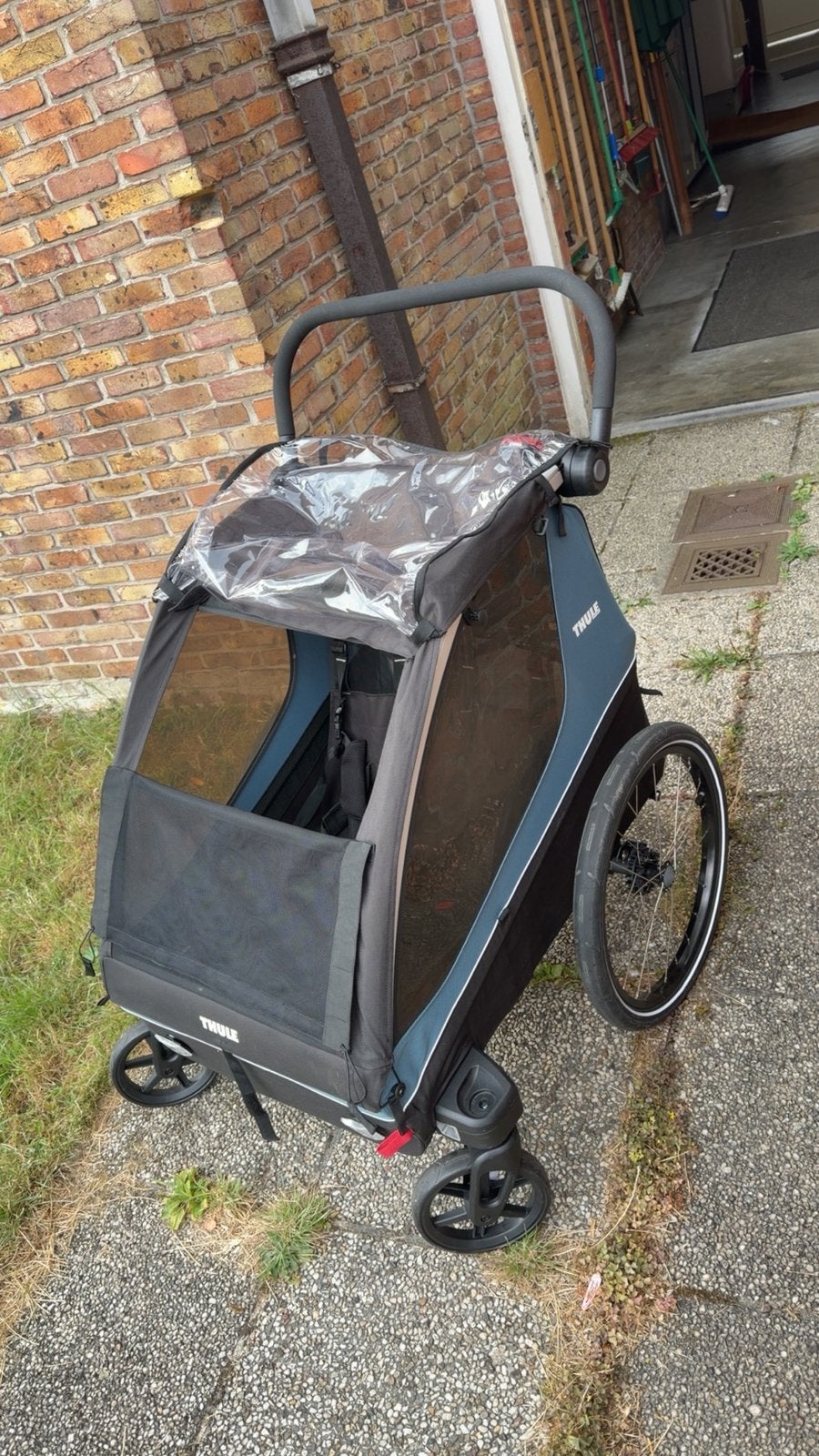 Thule Courier Double uitstekende bijna nieuwe staat., Ophalen, Zo goed als nieuw, Vering