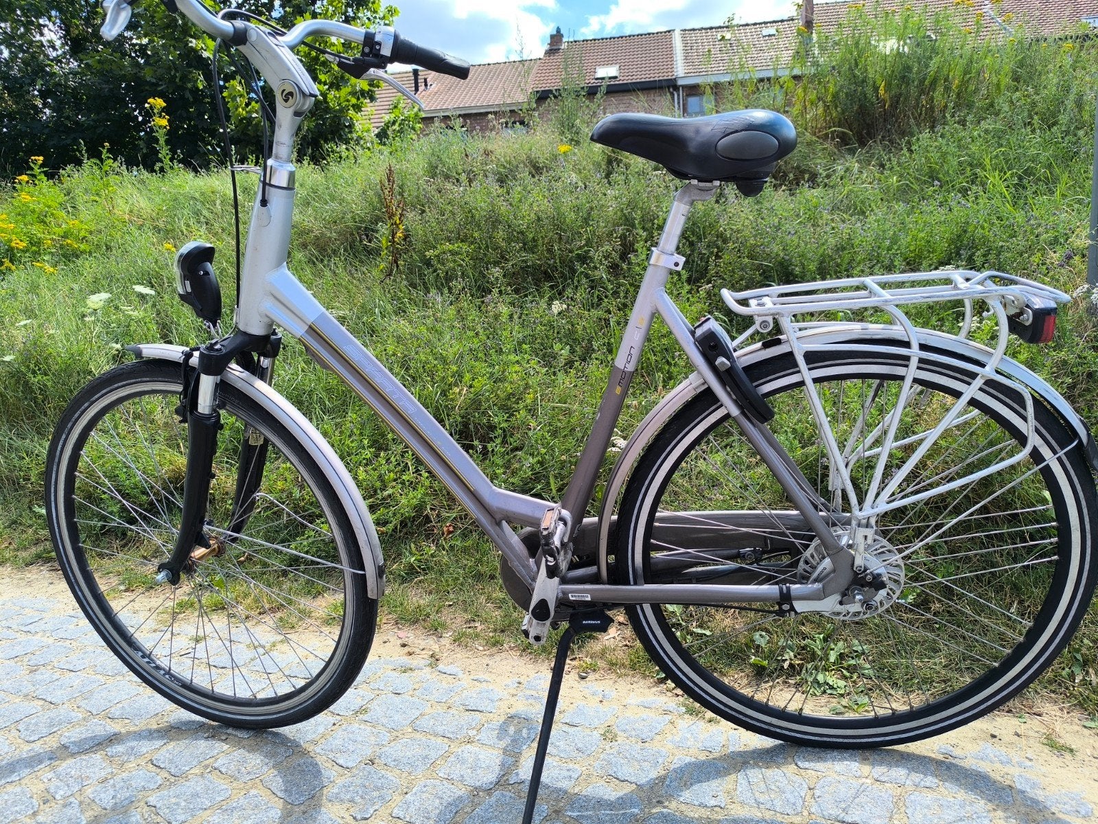 Sparta Damesfiets prima staat Aluminiumframe, Fietsen en Brommers, Ophalen, Sparta, Zo goed als nieuw, 50 tot 53 cm
