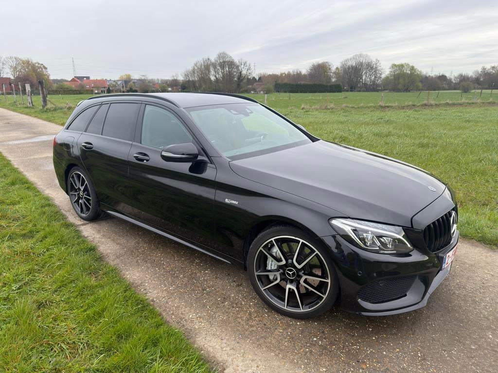 Mercedes c43 amg - performance exhaust - kuipzetels-, Auto's, Particulier, C-Klasse, Leder en Alcantara, Euro 6