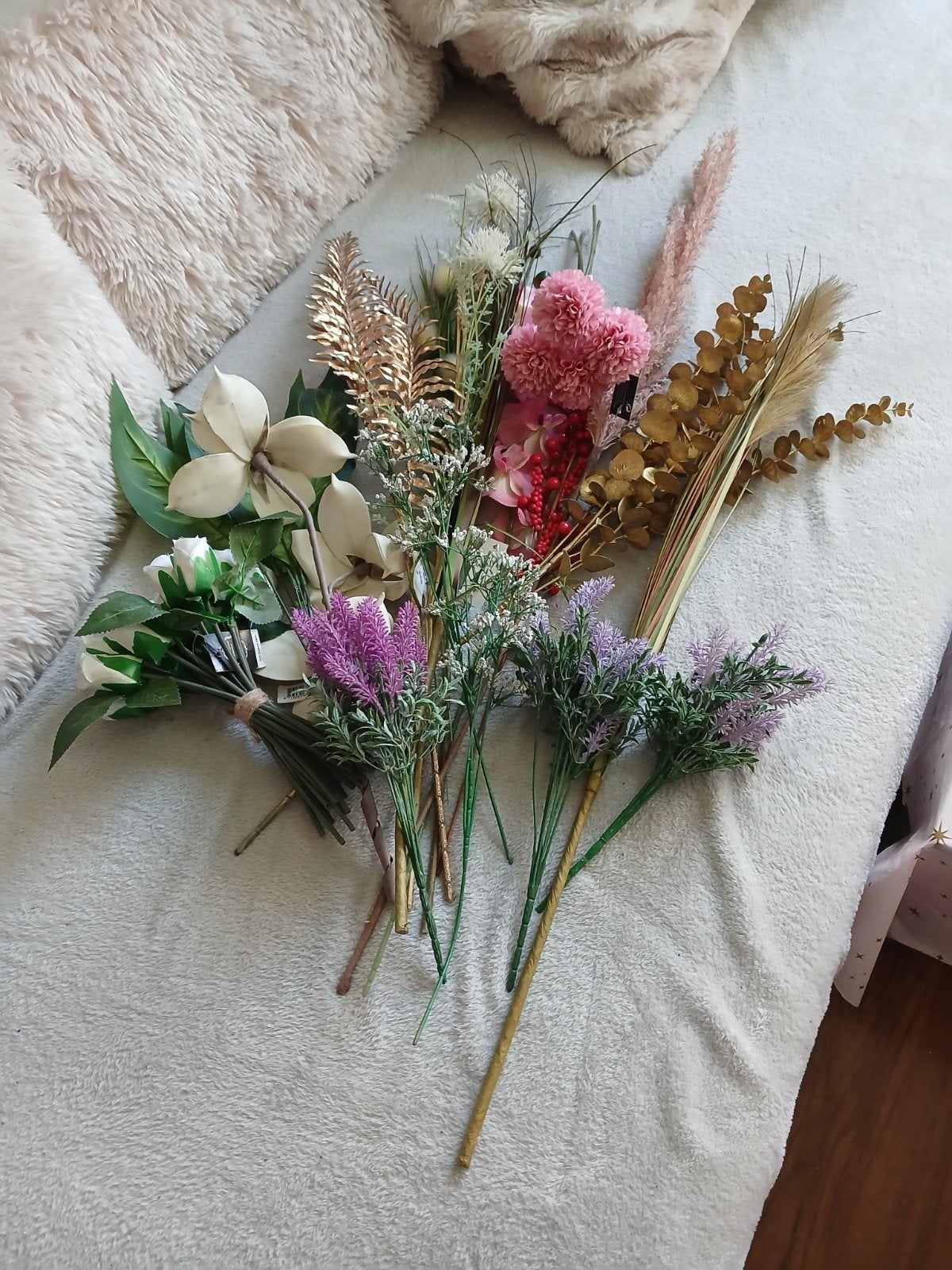 Gros lot de fleurs artificielles, tres bon état, Enlèvement ou Envoi