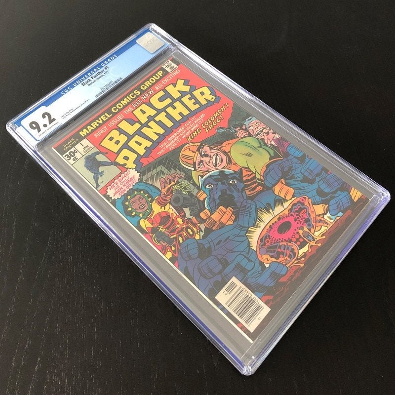 Black Panther Vol.1 #1 CGC (1977) NM- (9.2), Eén comic, Amerika, Marvel Comics, Verzenden