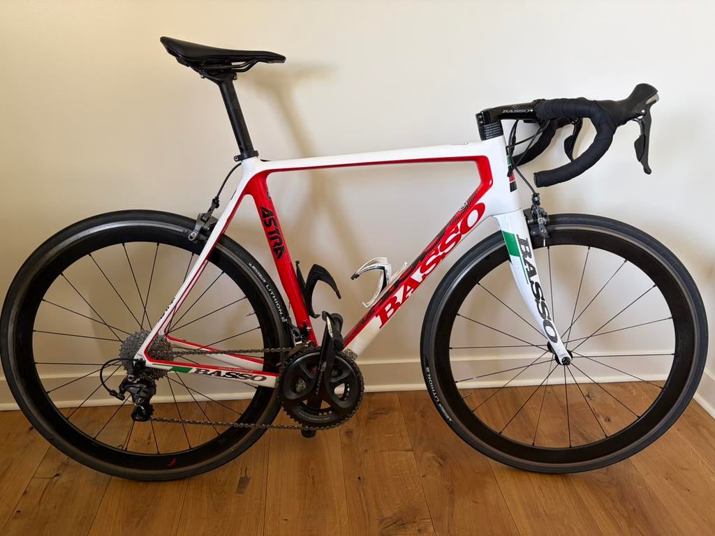 Basso astra 56 koersfiets, Ophalen, Zo goed als nieuw, Carbon