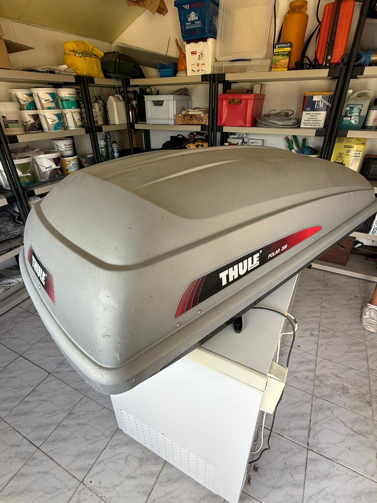Dakkoffer Thule polar 200, Ophalen, Gebruikt