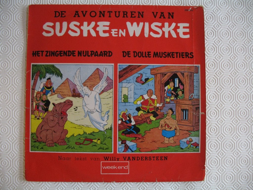 Suske en Wiske het zingende nijlpaard, lp 1965, Ophalen of Verzenden, LP