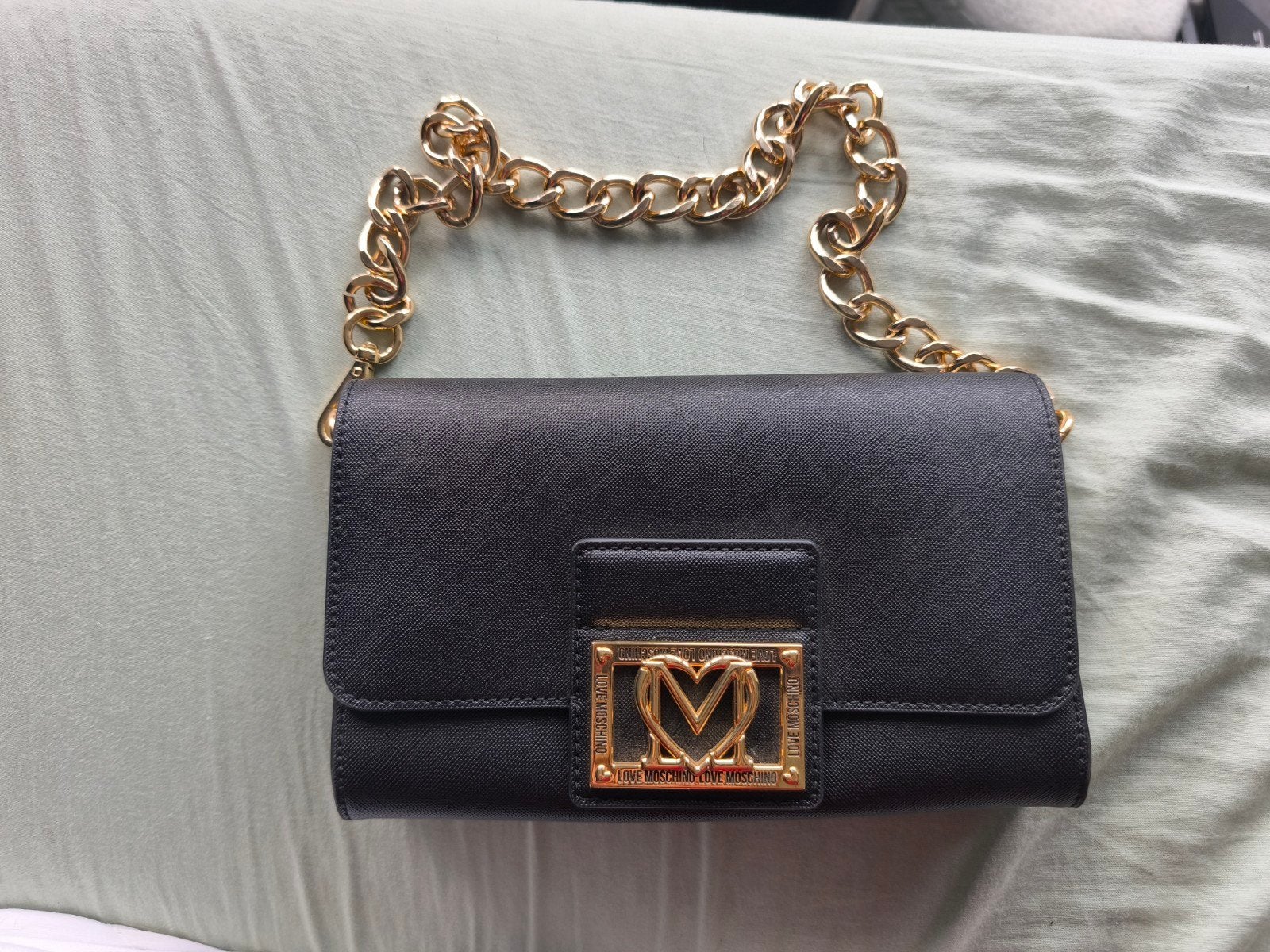 sac à main LOVE MOSCHINO, Enlèvement ou Envoi, Comme neuf, Noir, Sac à main