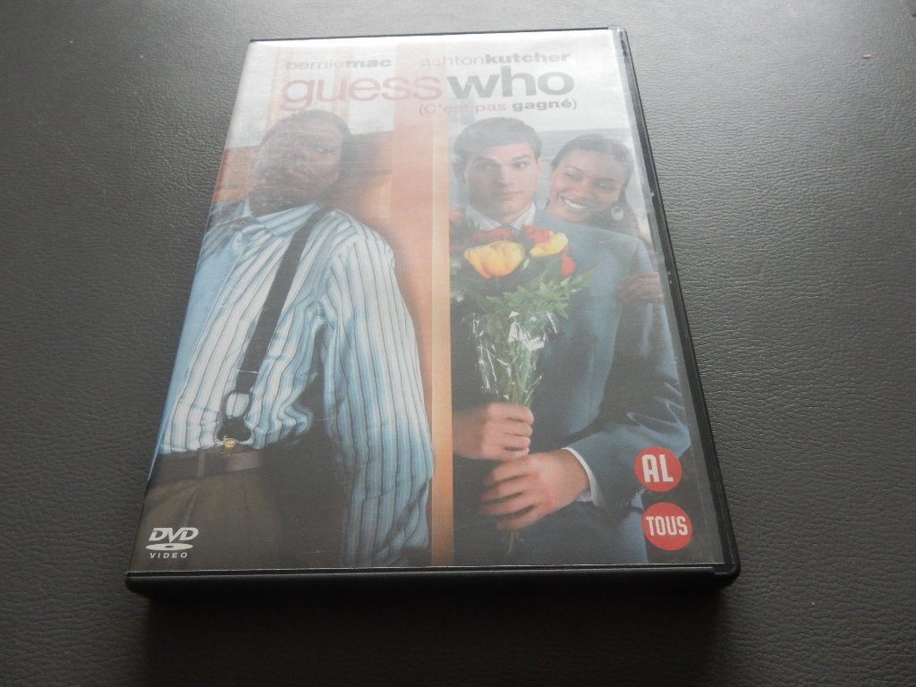 nr.1633 - Dvd: guess who - komedie, Cd's en Dvd's, Dvd's | Komedie, Engels, Alle leeftijden, Nederlands, Romantische komedie