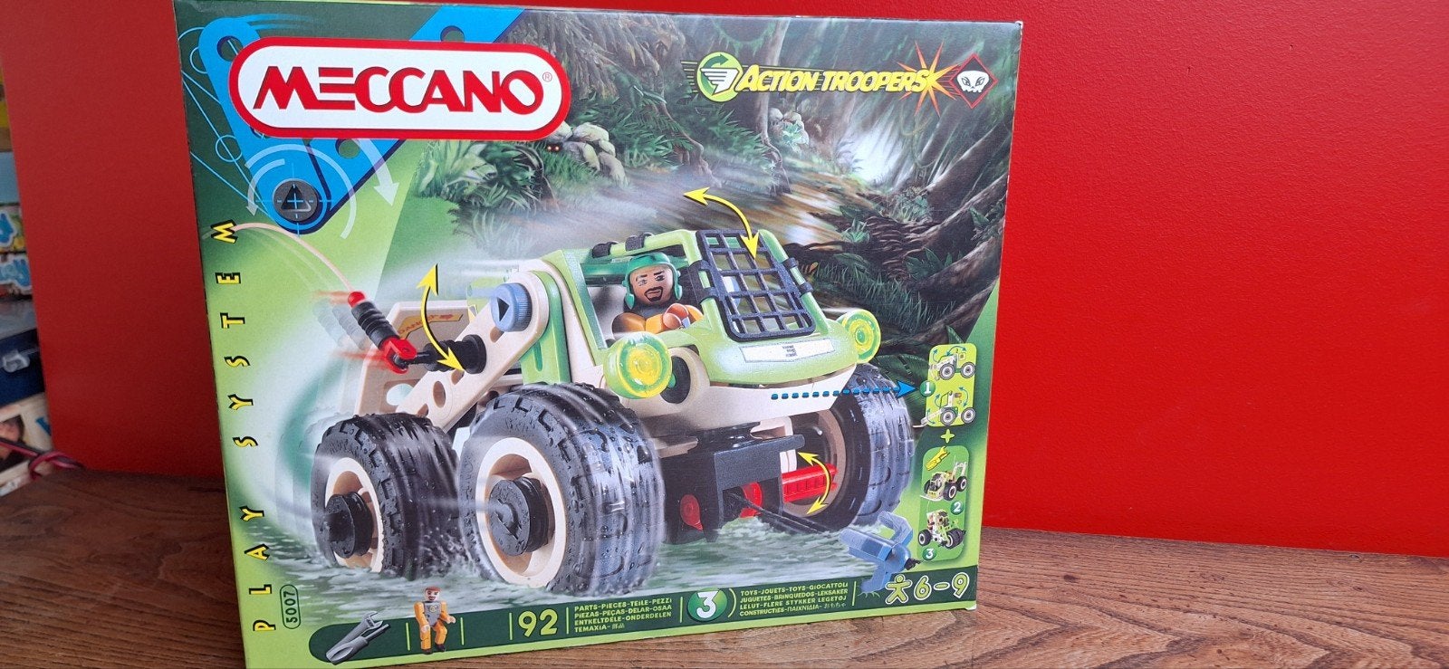 Meccano, Ophalen