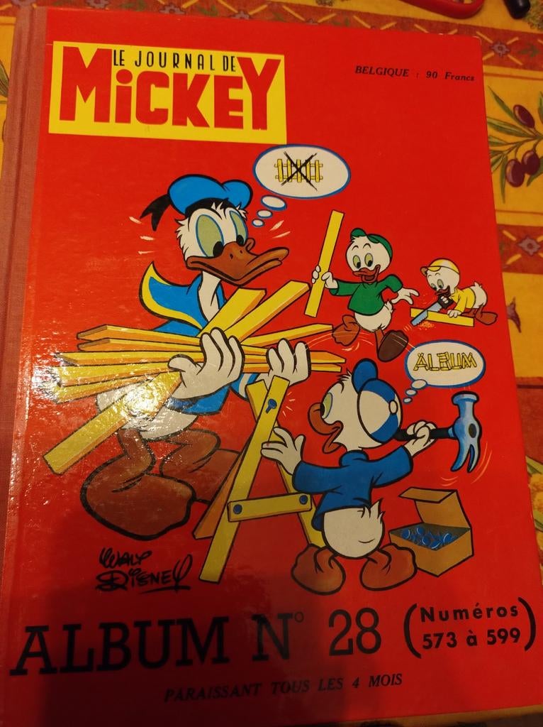 Le journal de Mickey album no 28 (no 573 a 599), Ophalen of Verzenden