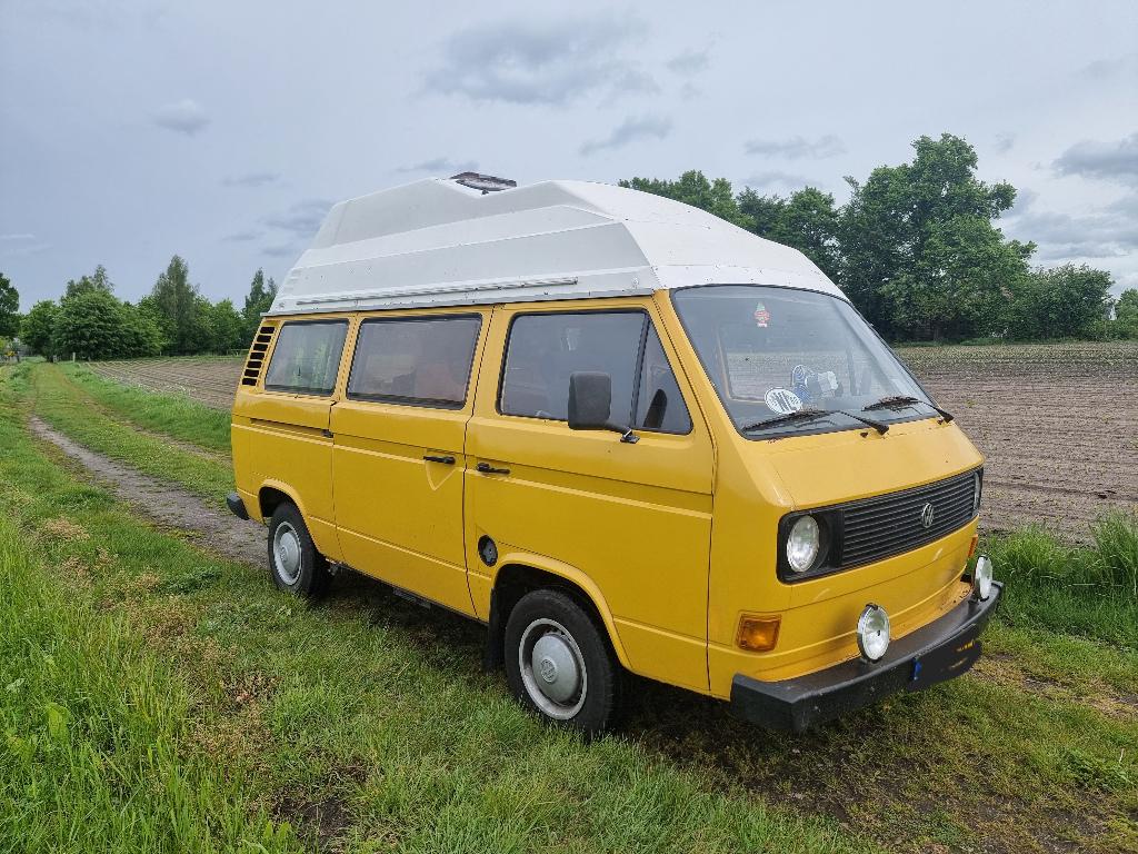 Volkswagen t3 bus camper benzine, Caravans en Kamperen, Ophalen